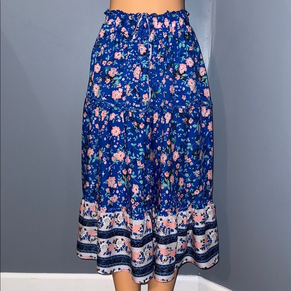 Merokeety Dresses & Skirts - Merokeety Floral Boho Skirt - Size Medium